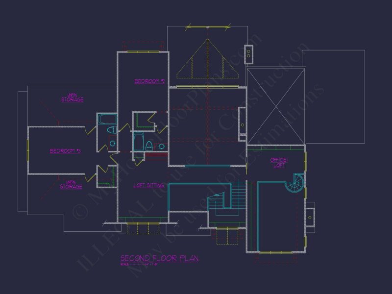 A Luxurious 5, 500 Sq. Ft. Tudor-Style house Plan with Detailed CAD Blueprints