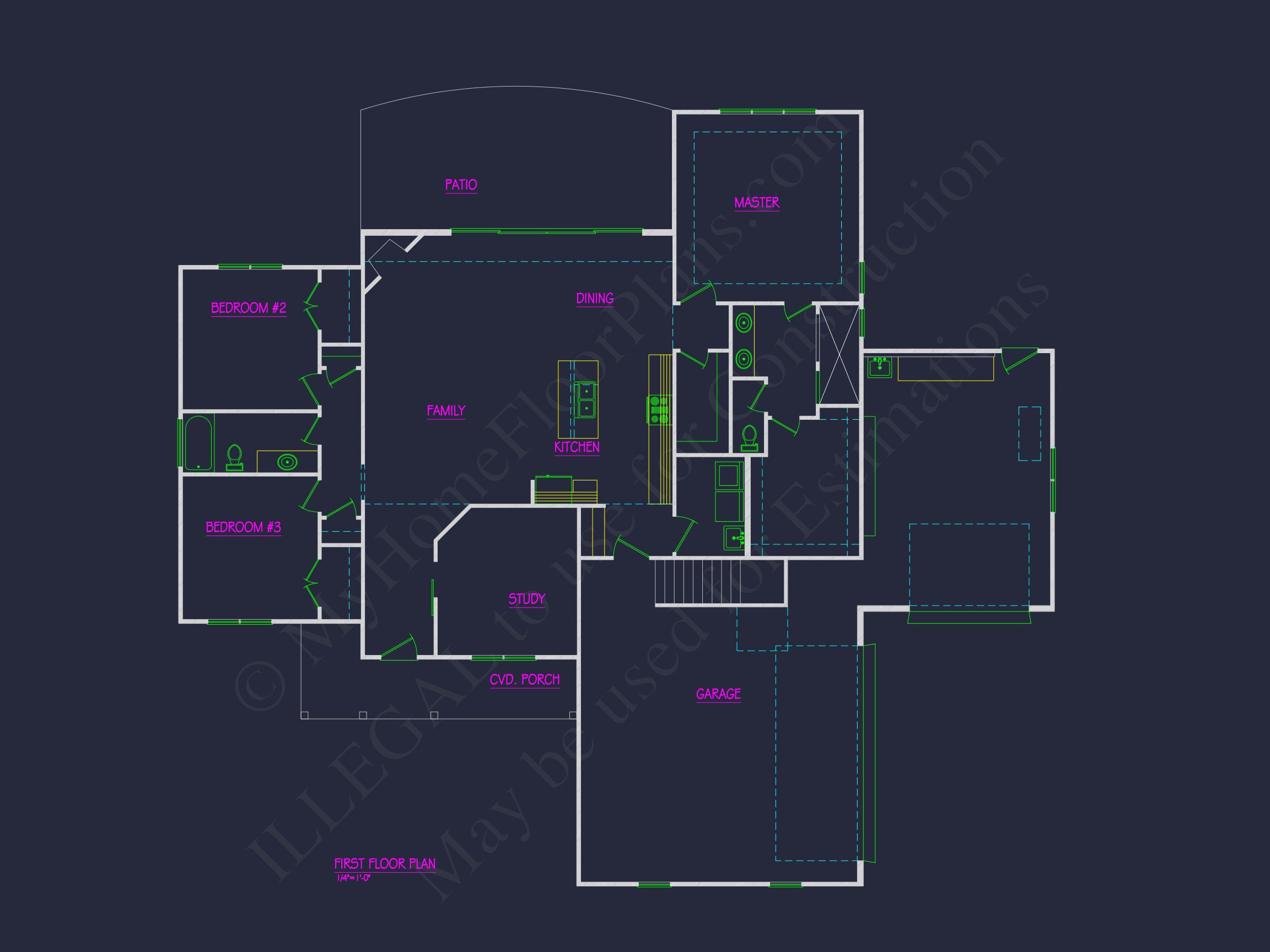 Affordable house Plan with 1.5 Floors and Spacious CAD Designs