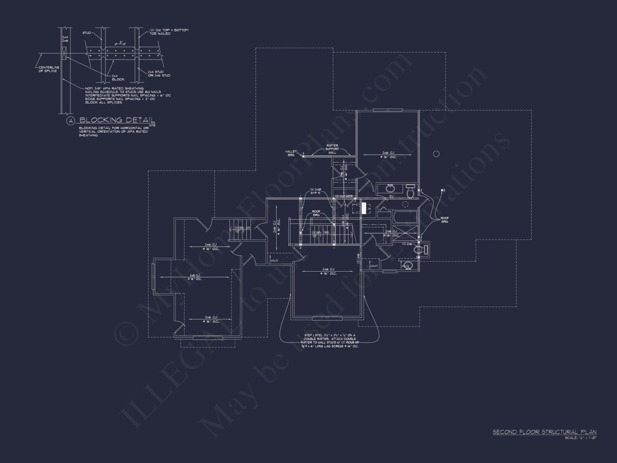 Architectural Floor Plan Design with CAD