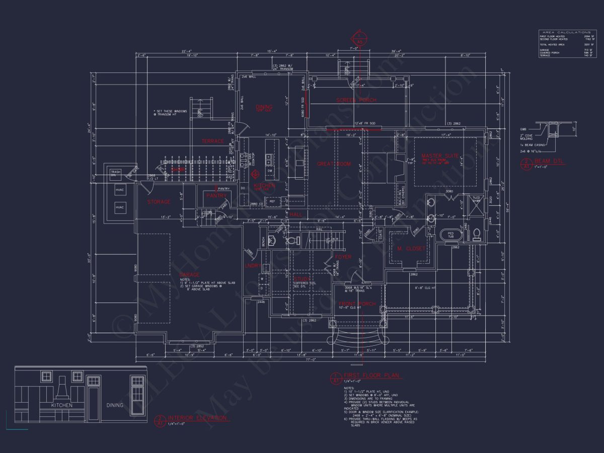 2-Story house Blueprint