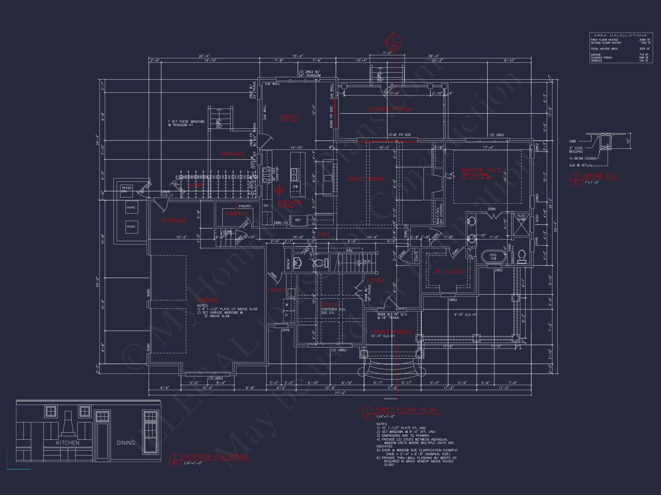 2-Story house Blueprint