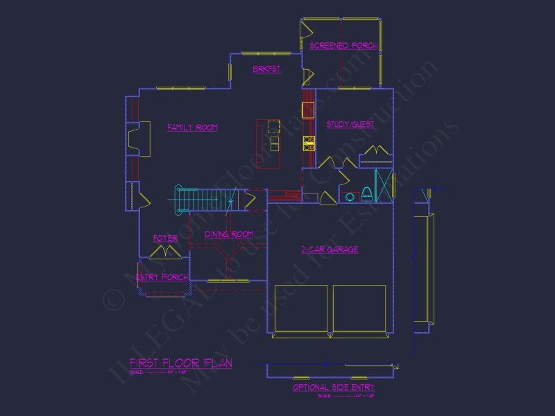 Architectural house Design with 3D Floor Plans and Blueprints