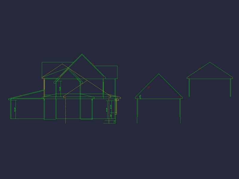 2-Story CAD Design Blueprint