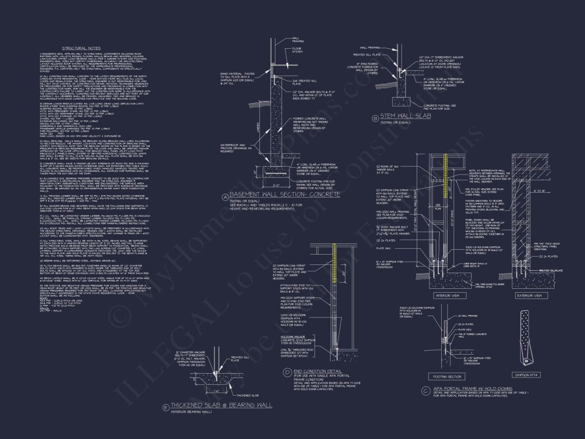 Architectural house Floor Plan with CAD Designs and Blueprint