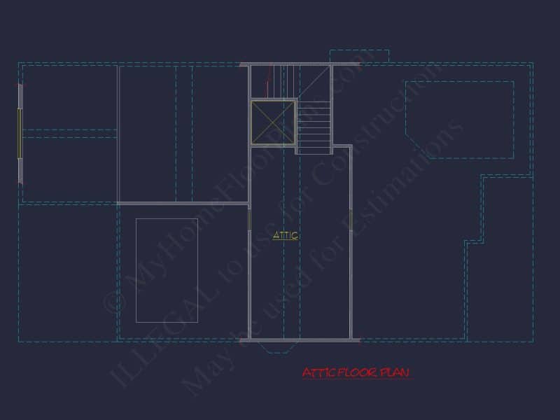 Beach Coastal house Plan with 3 Floors & 4 Bedrooms
