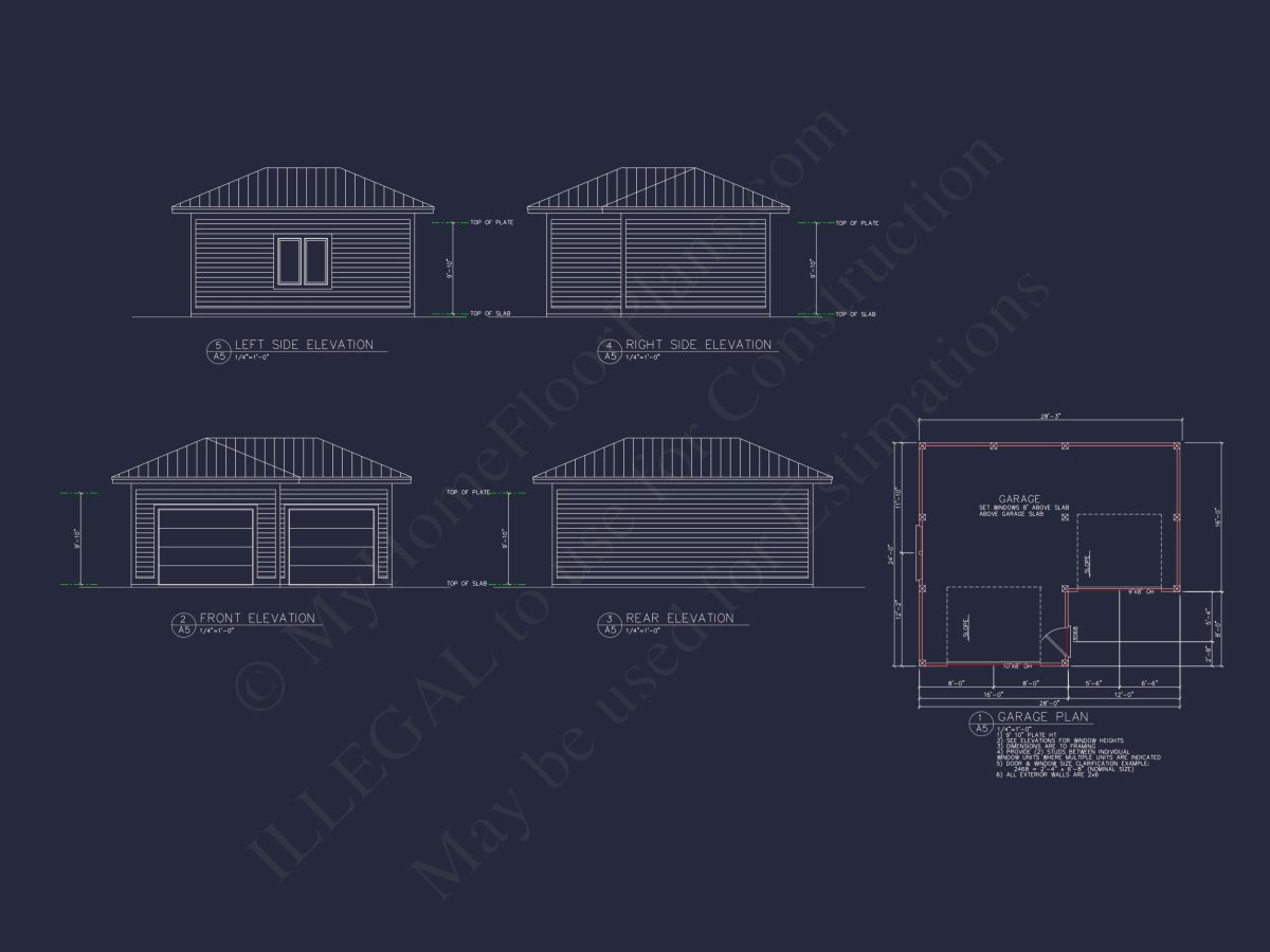 Beach house Floor Plan with CAD Designs & Open Layout Features