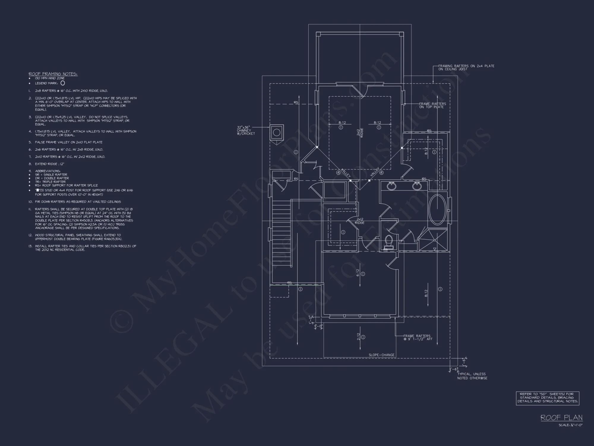 Beach house Floor Plan with Coastal Designs and CAD Blueprint