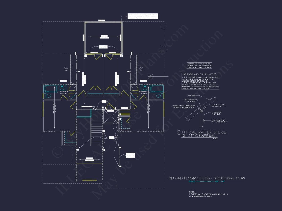 Beach house Plan: Architectural CAD Floor Plans & Designs