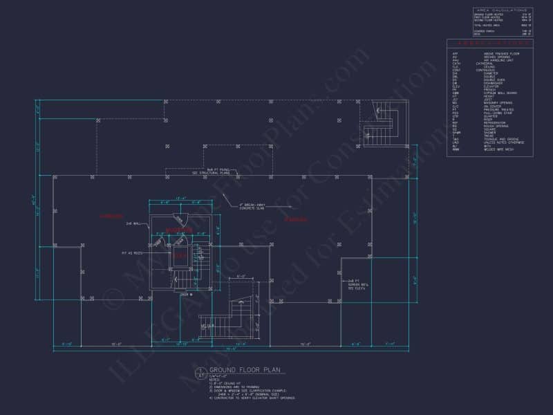 Beach house Plan - Spacious 2-Story CAD Floor Designs