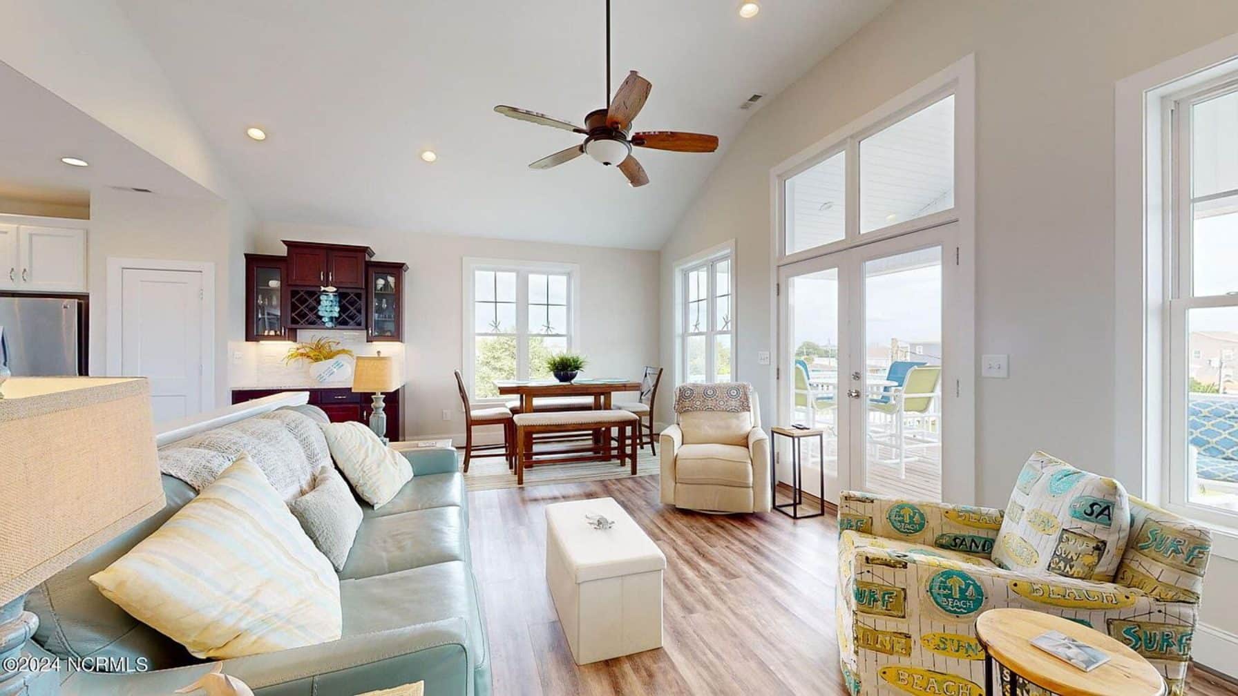 Beach house Plan with 3 Floors,Open Floor Plan,and CAD Designs