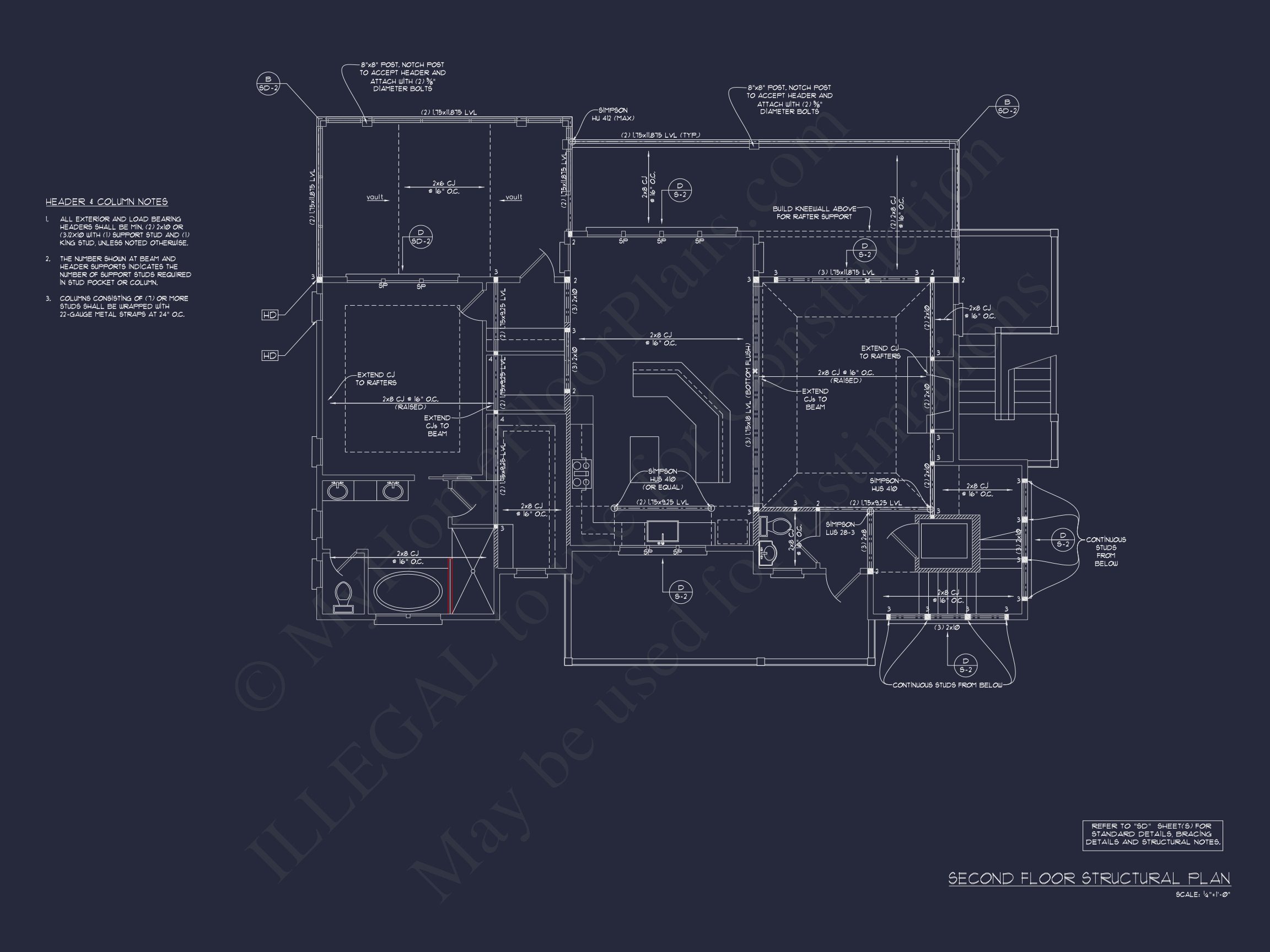 Beach house Plan with 4 Bedrooms,3 Floors,Architectural Designs