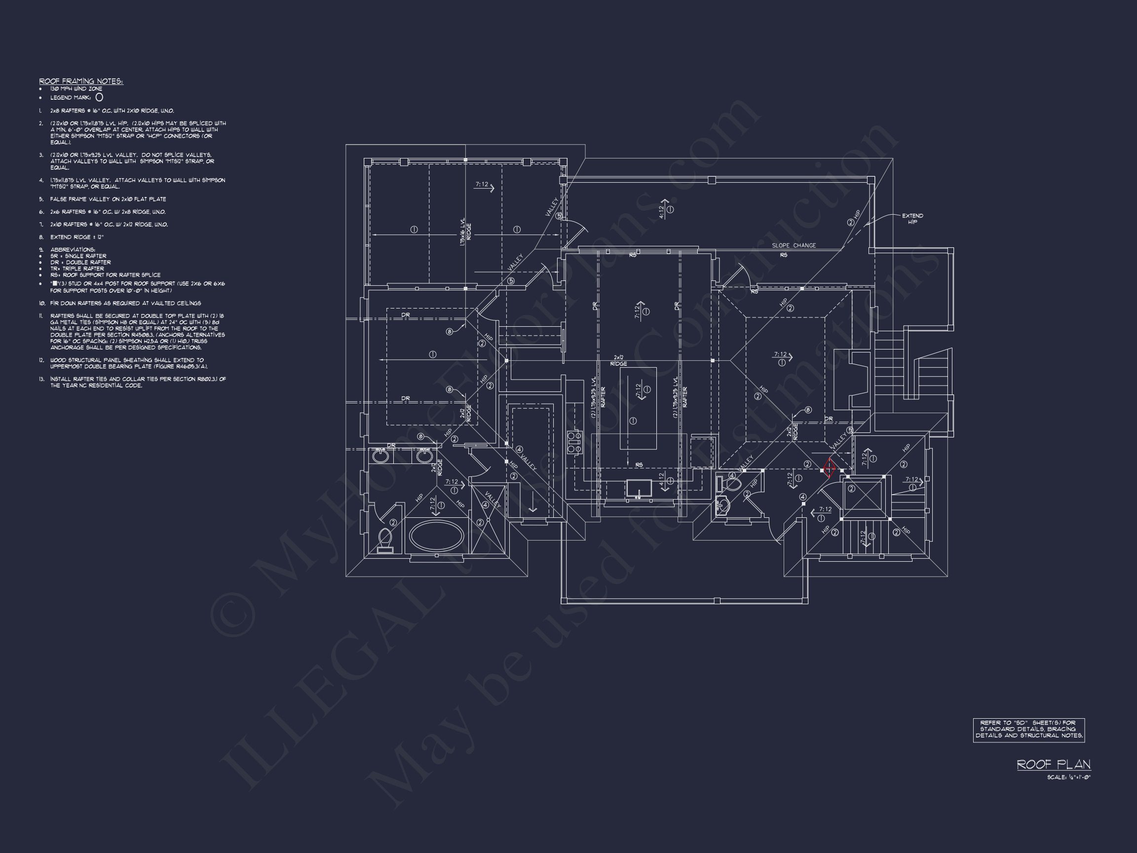 Beach house Plan with 4 Bedrooms,3 Floors,Architectural Designs