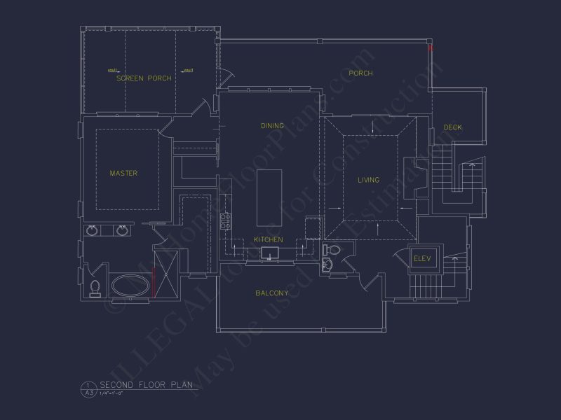 Beach house Plan with 4 Bedrooms, 3 Floors, Architectural Designs