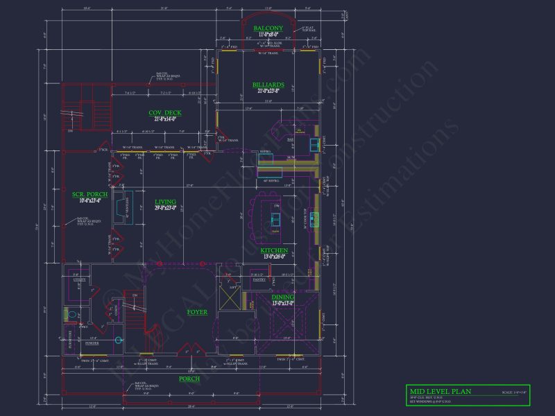 Beach house Plan with CAD Design & Stunning Architecture