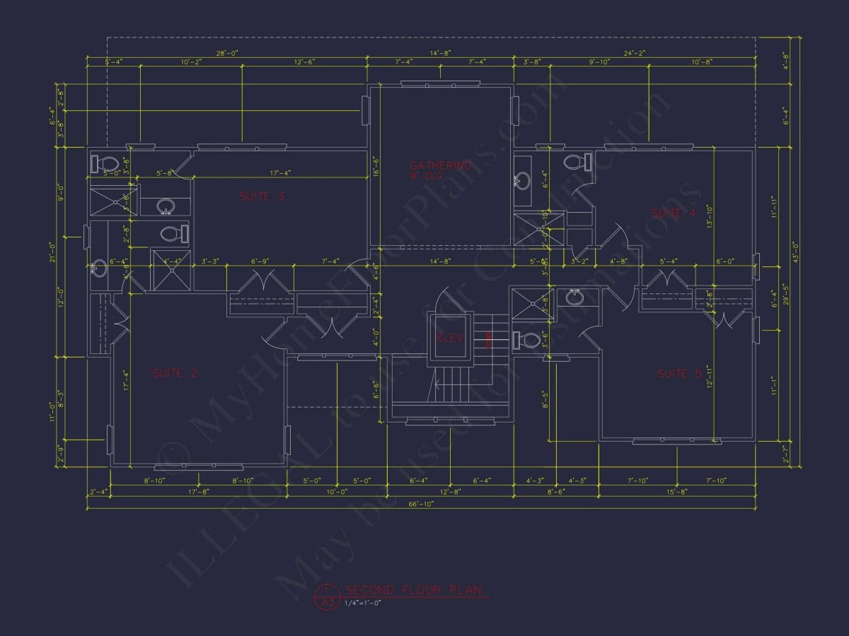 Beach house Plan with CAD Designs and Spacious Layouts
