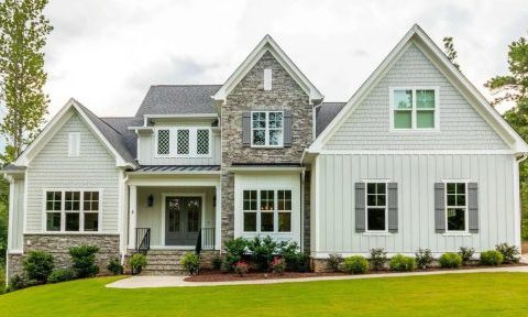 Beautiful 2-Story house Blueprint with 5 Bedrooms & 3-Car Garage