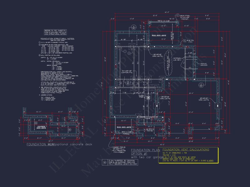 Beautiful 2-Story house Floor Plan with 3 Bedrooms and CAD Designs