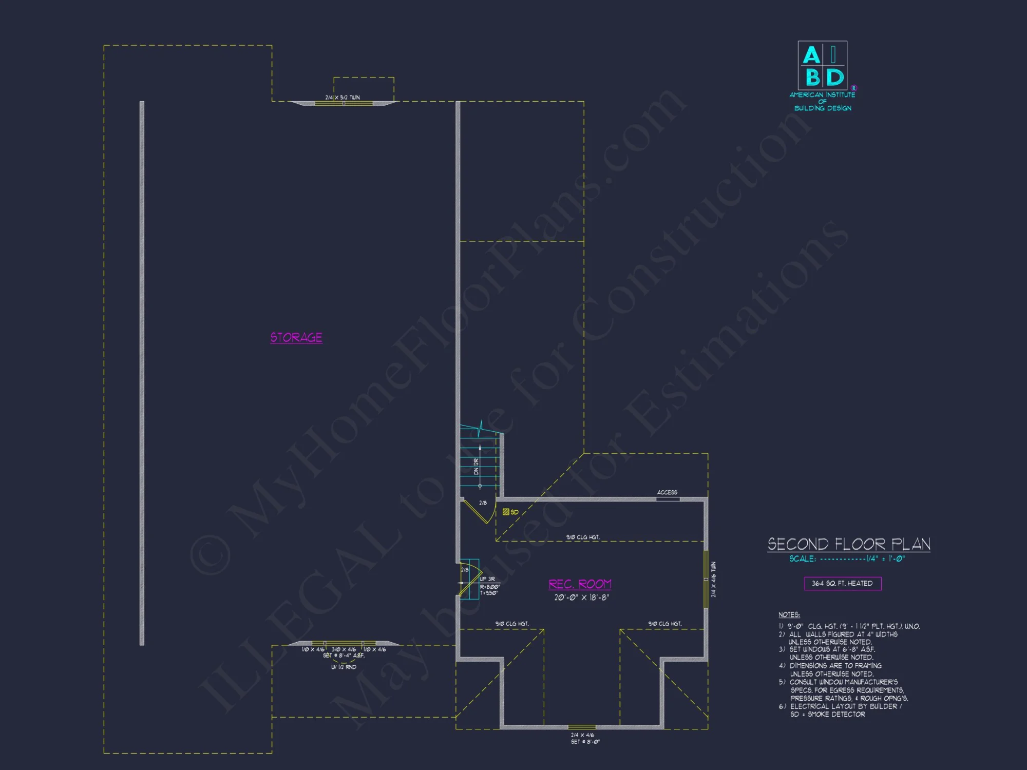 Beautiful 2-Story house Plan with 3 Bedrooms & CAD Designs