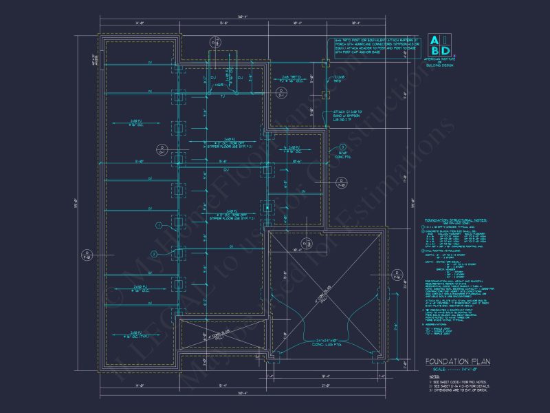Beautiful 2-Story house Plan with 3 Bedrooms & CAD Designs