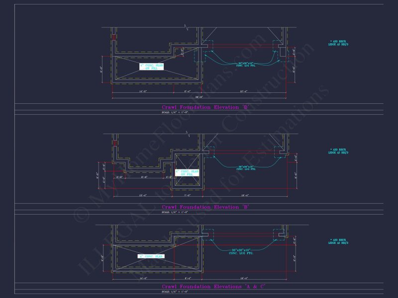 Beautiful 2-Story house Plan with 4 Bedrooms and CAD Blueprints