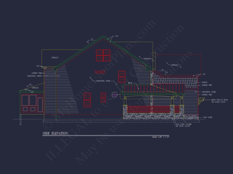 Beautiful 2-Story house Plan with 5 Bedrooms, Bonus Room & 3-Car Garage