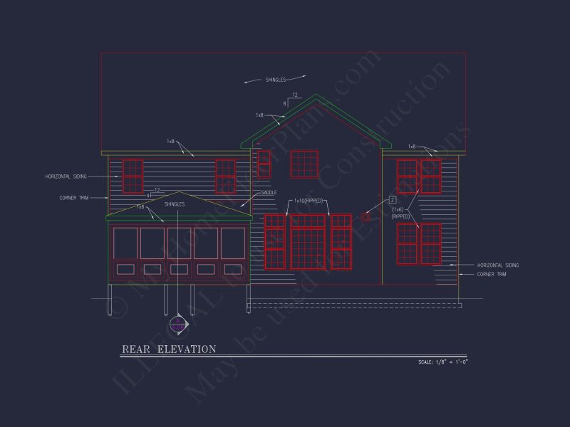 Beautiful 2-Story house Plan with 5 Bedrooms, Bonus Room & 3-Car Garage