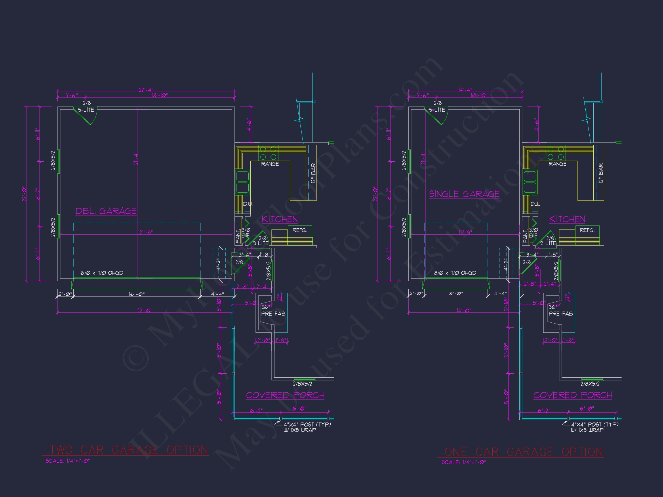 Beautiful 2-Story Home Plan with CAD Designs and Blueprint