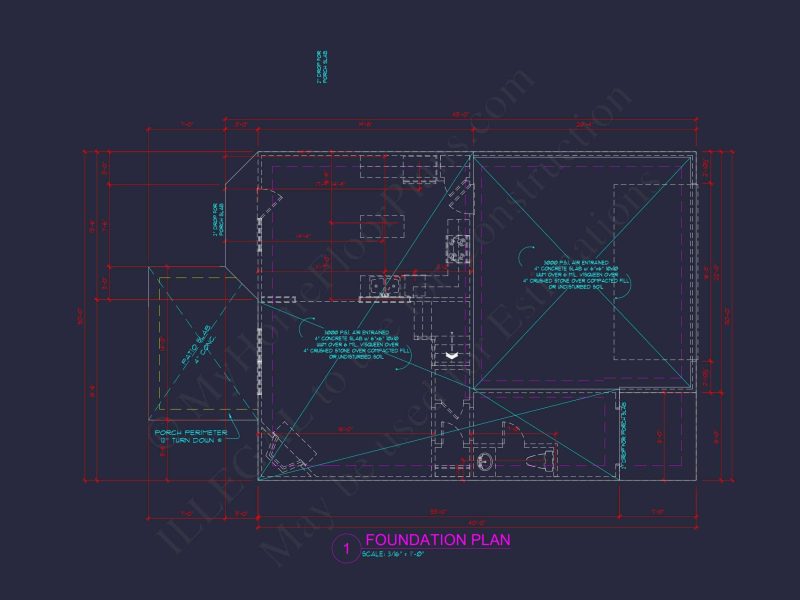 Beautiful 2-Story house Plan with CAD Floor Designs and Blueprint