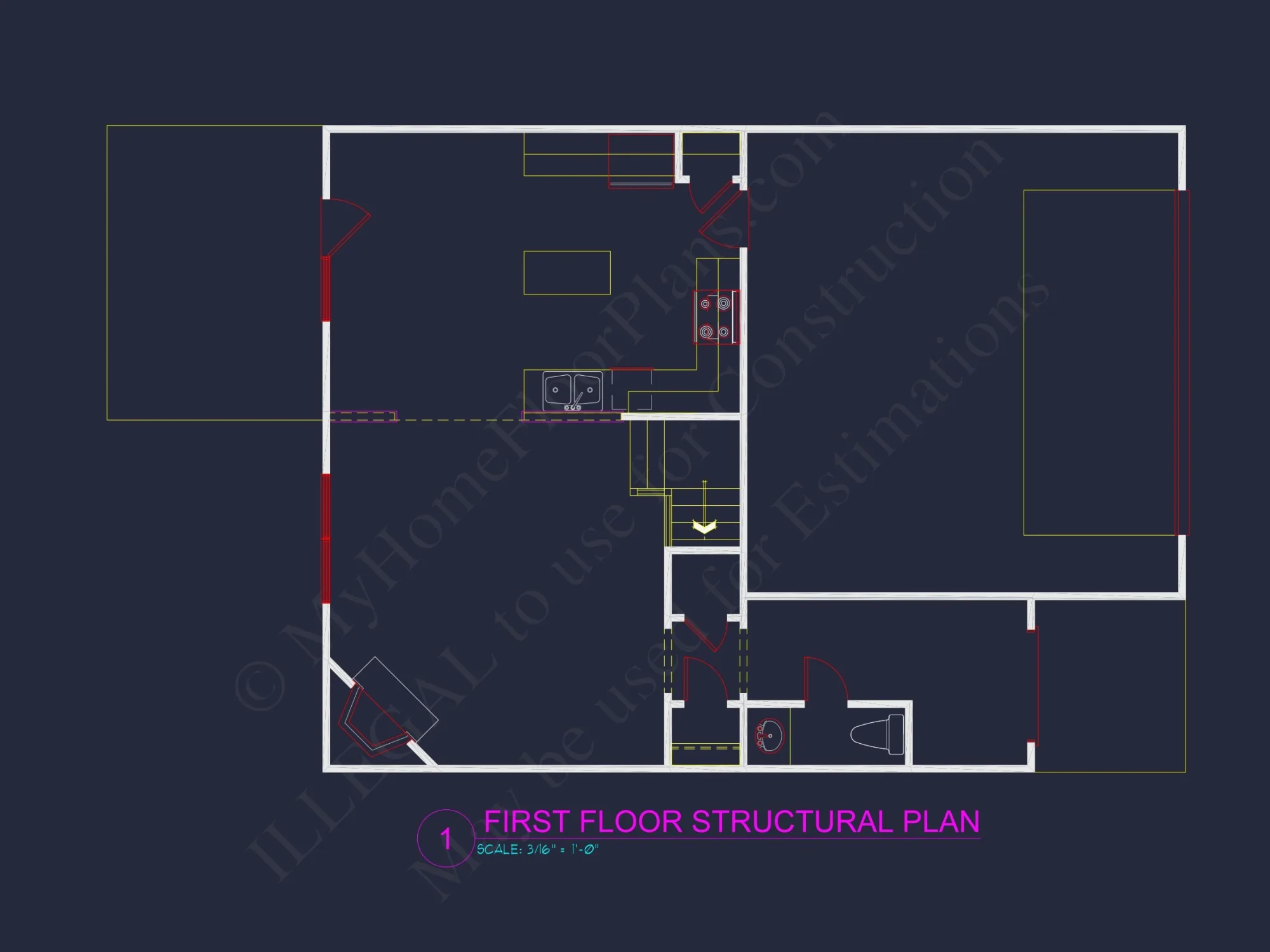Beautiful 2-Story house Plan with CAD Floor Designs and Blueprint