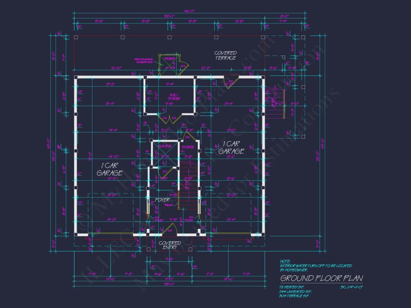 Beautiful 3-Story Coastal house Plan with CAD Blueprints