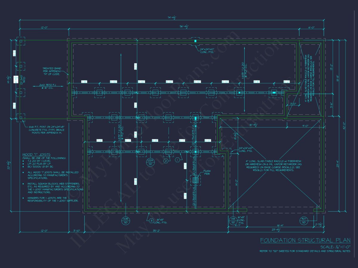 Beautiful 4-Bedroom house Plan with CAD Designs & Blueprint