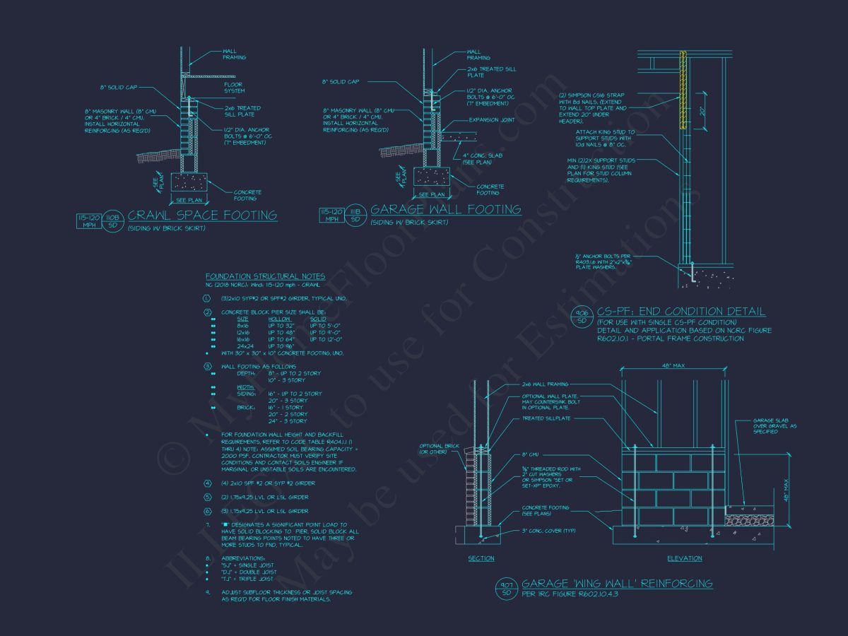 Beautiful 4-Bedroom house Plan with CAD Designs & Blueprint