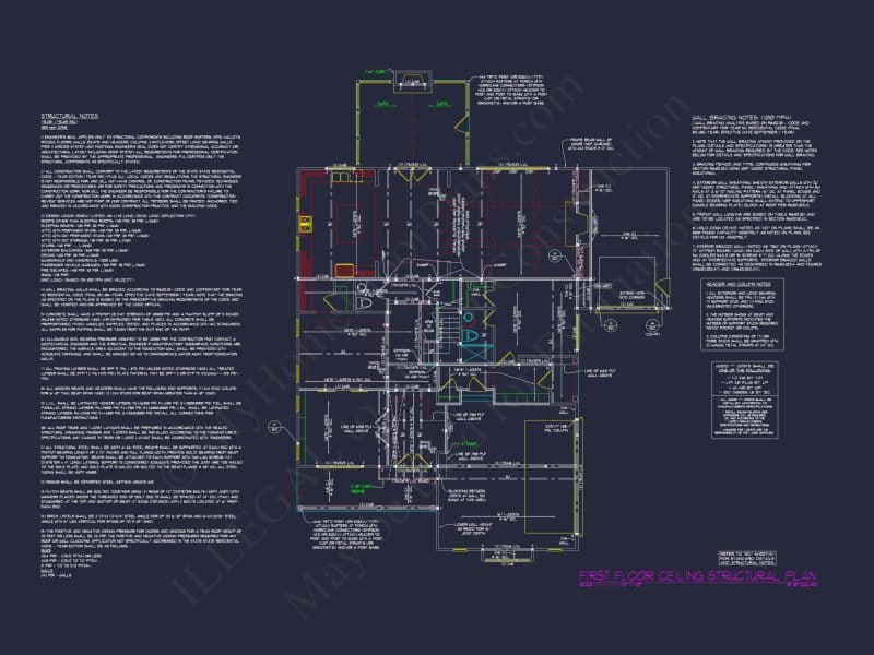 Beautiful 5-Bedroom house Plan with CAD Floor Plans & Designs