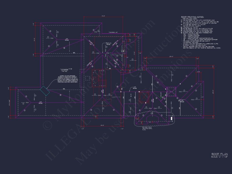 Beautiful Beach house Floor Plan with CAD Designs & Blueprint