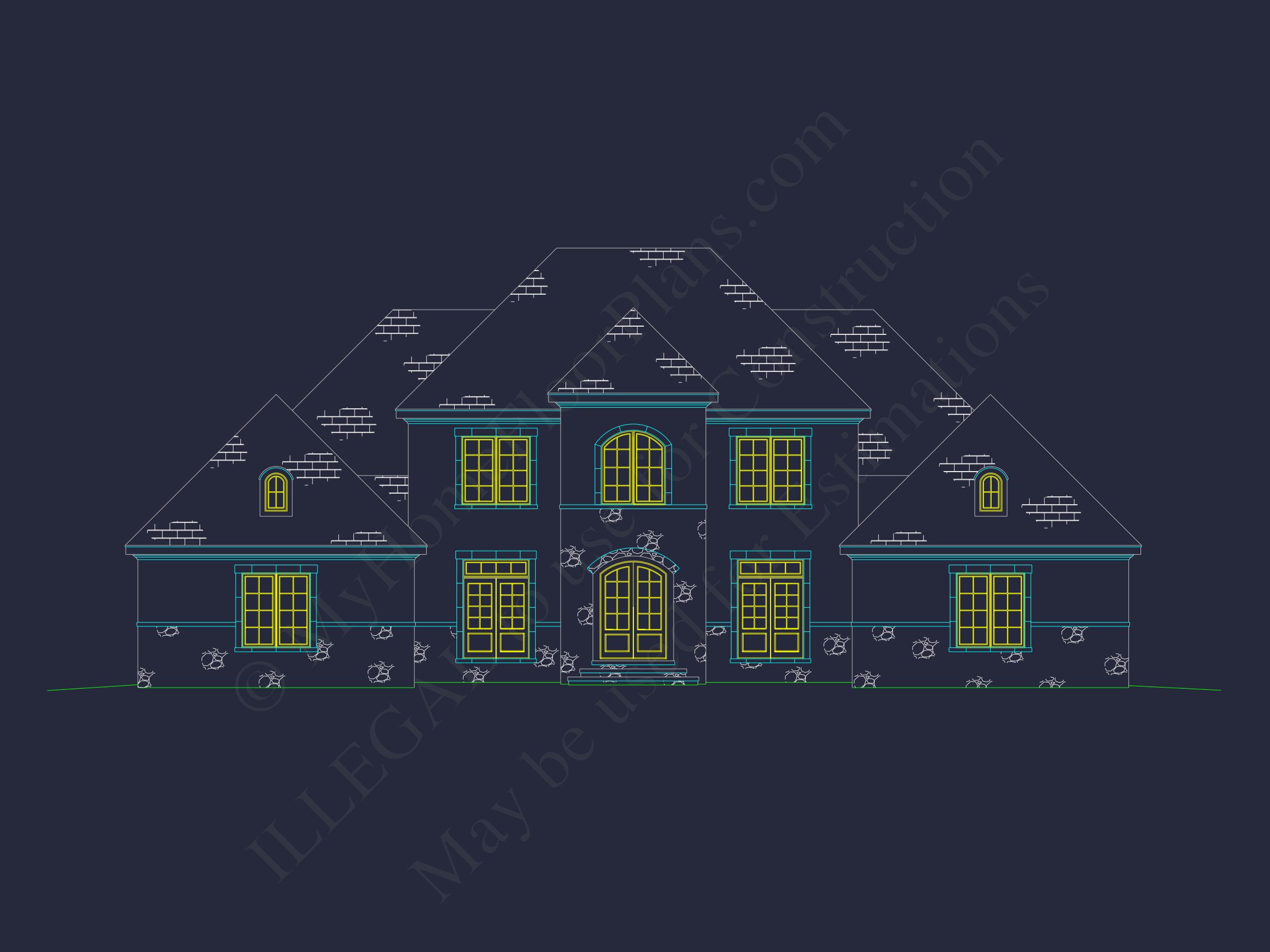 Beautiful CAD house Plan