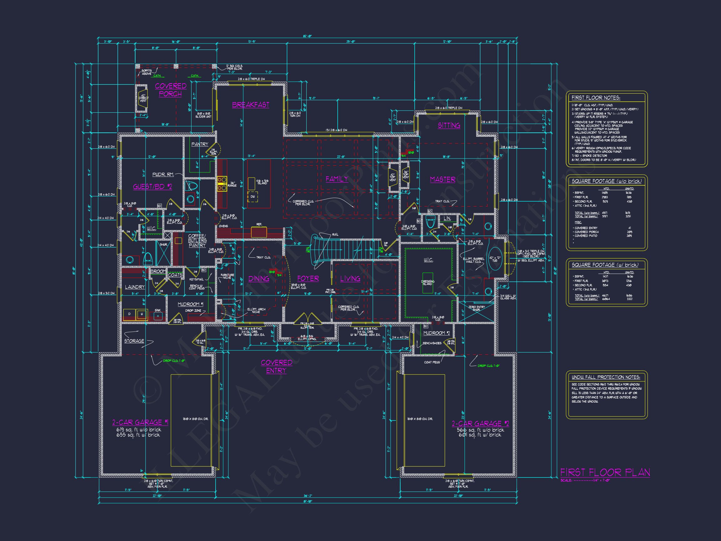 Spacious Floor Plan,Design Blueprint