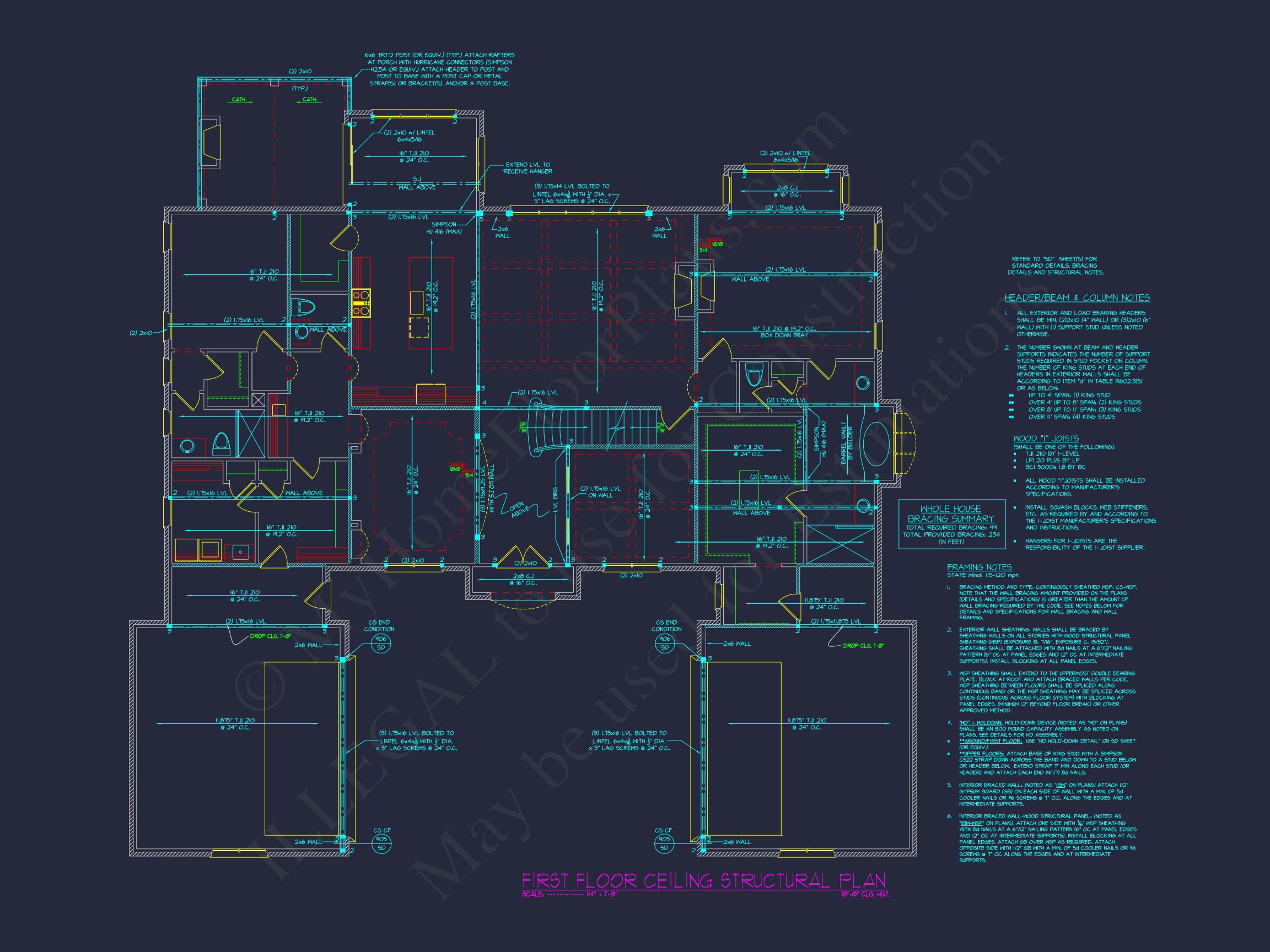 Beautiful CAD house Plan