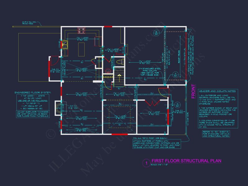 2-Story Blueprint Design
