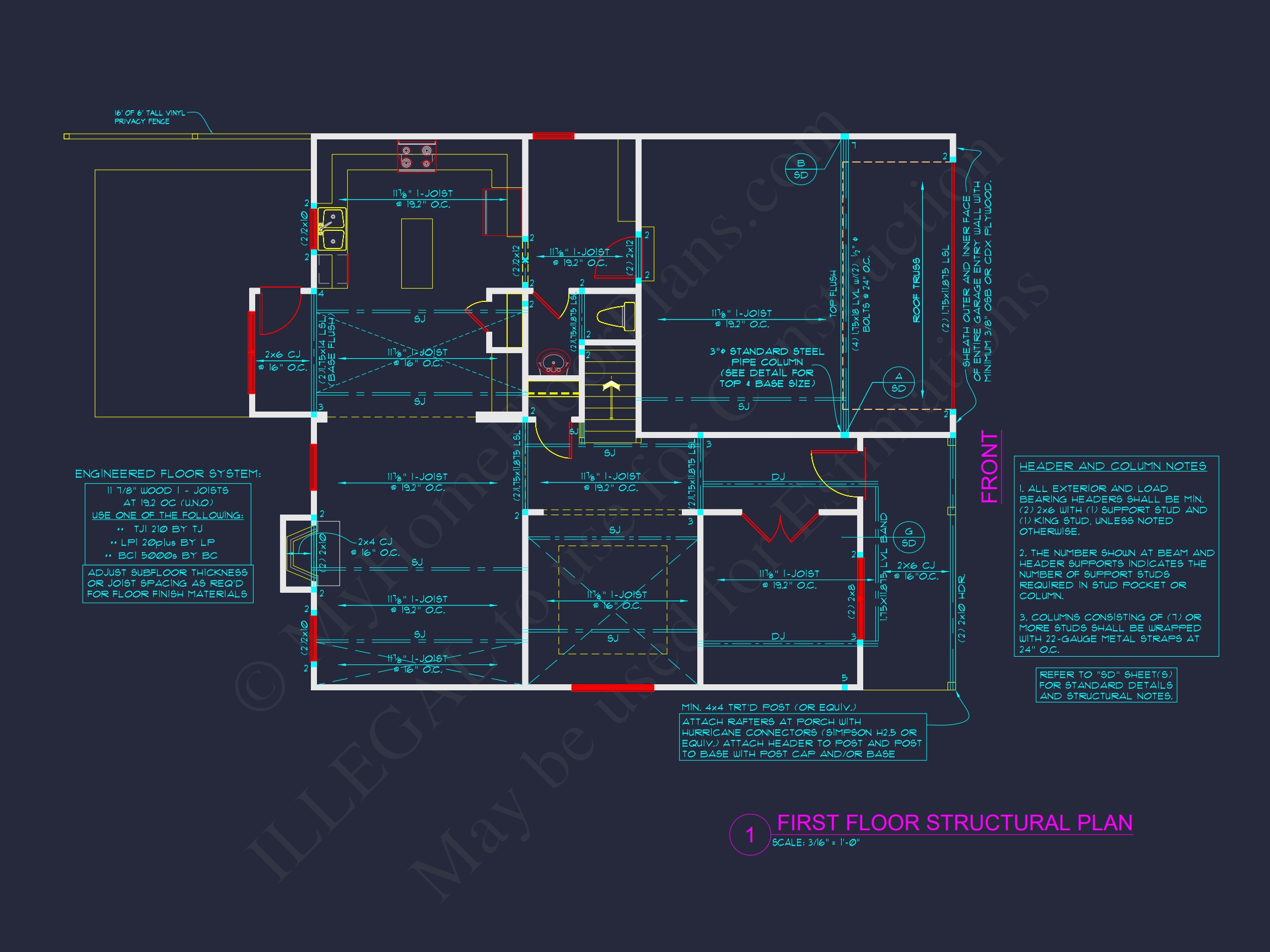 2-Story Blueprint Design