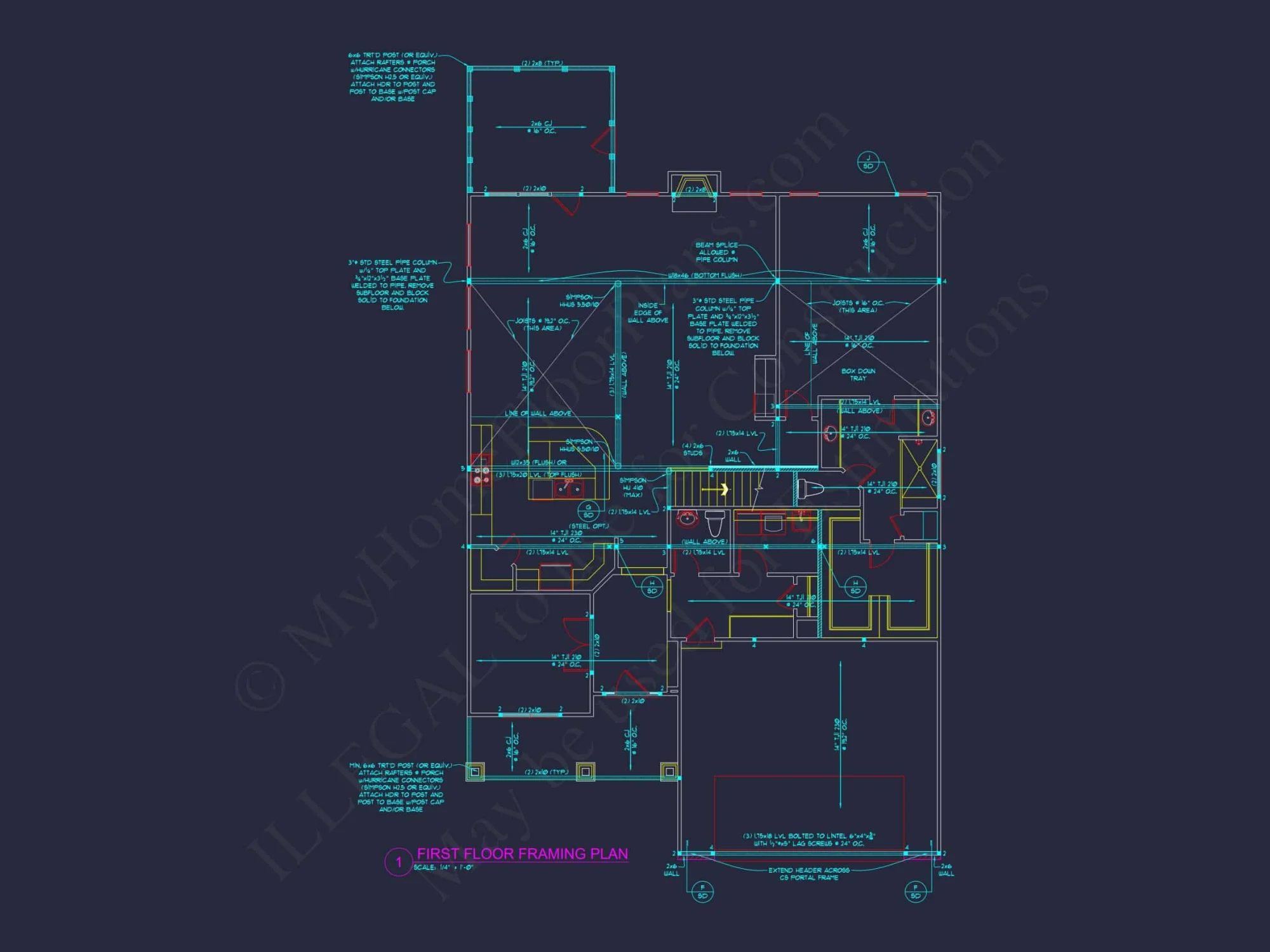 Beautiful Craftsman house Plan with 2 Floors and 3 Bedrooms