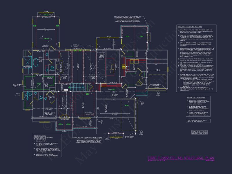 Beautiful Craftsman house Plan with 3 Floors, 5 Bedrooms, and Detailed Blueprint Designs