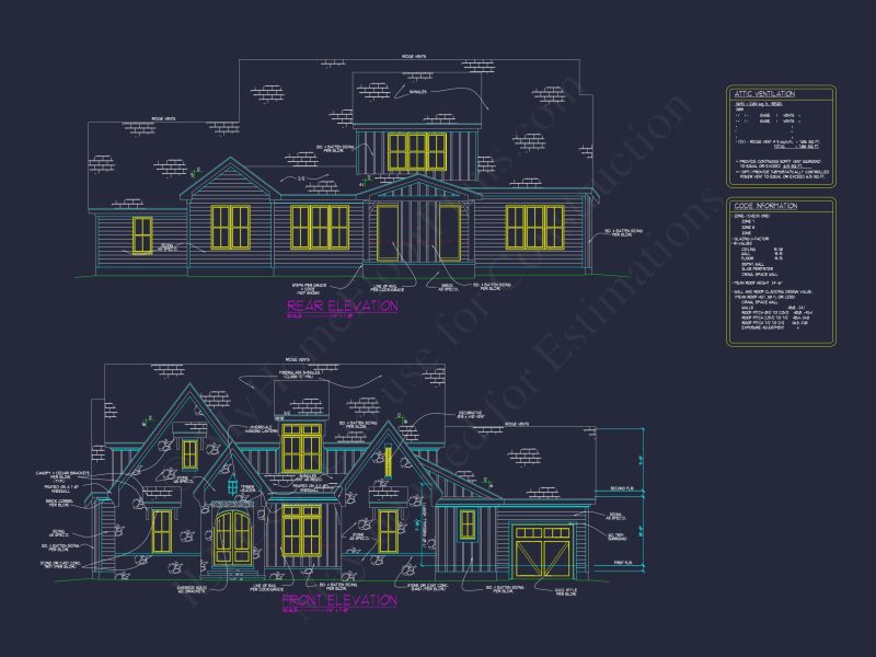 Beautiful Craftsman house Plan with Detailed Floor Blueprint