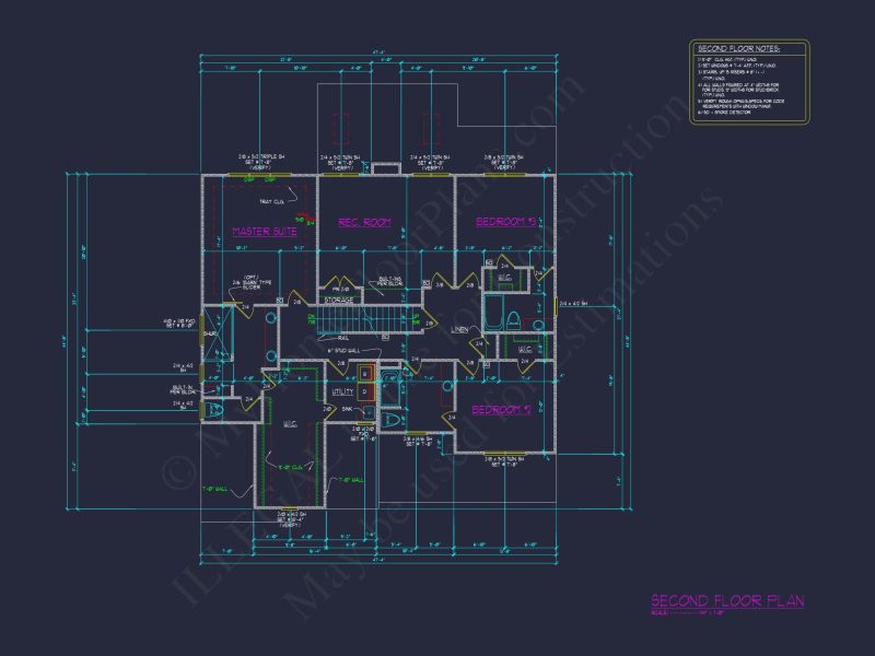 Beautiful Craftsman house Plan with Detailed Floor Designs