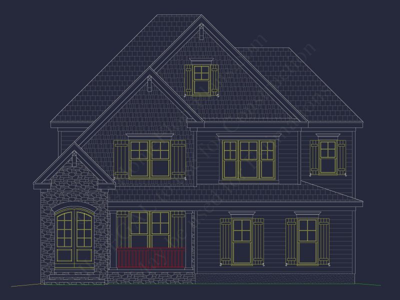 Floor Blueprint CAD Designs