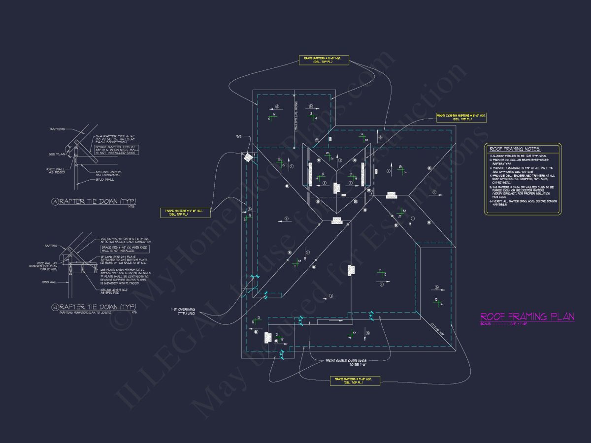 Floor Blueprint CAD Designs