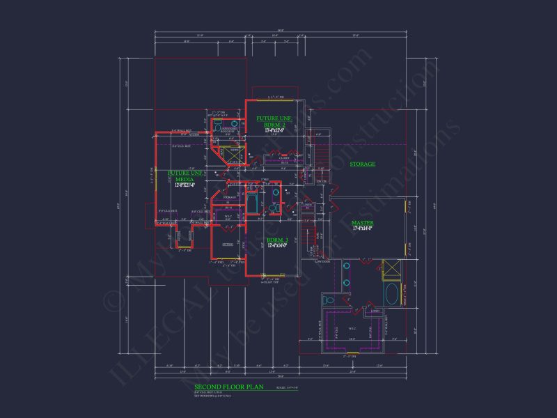 Beautiful house Floor Plan with Blueprint & Modern CAD Designs