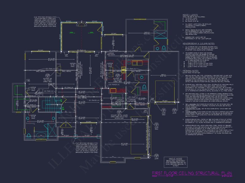 Beautiful house Floor Plan with CAD Architecture Designs