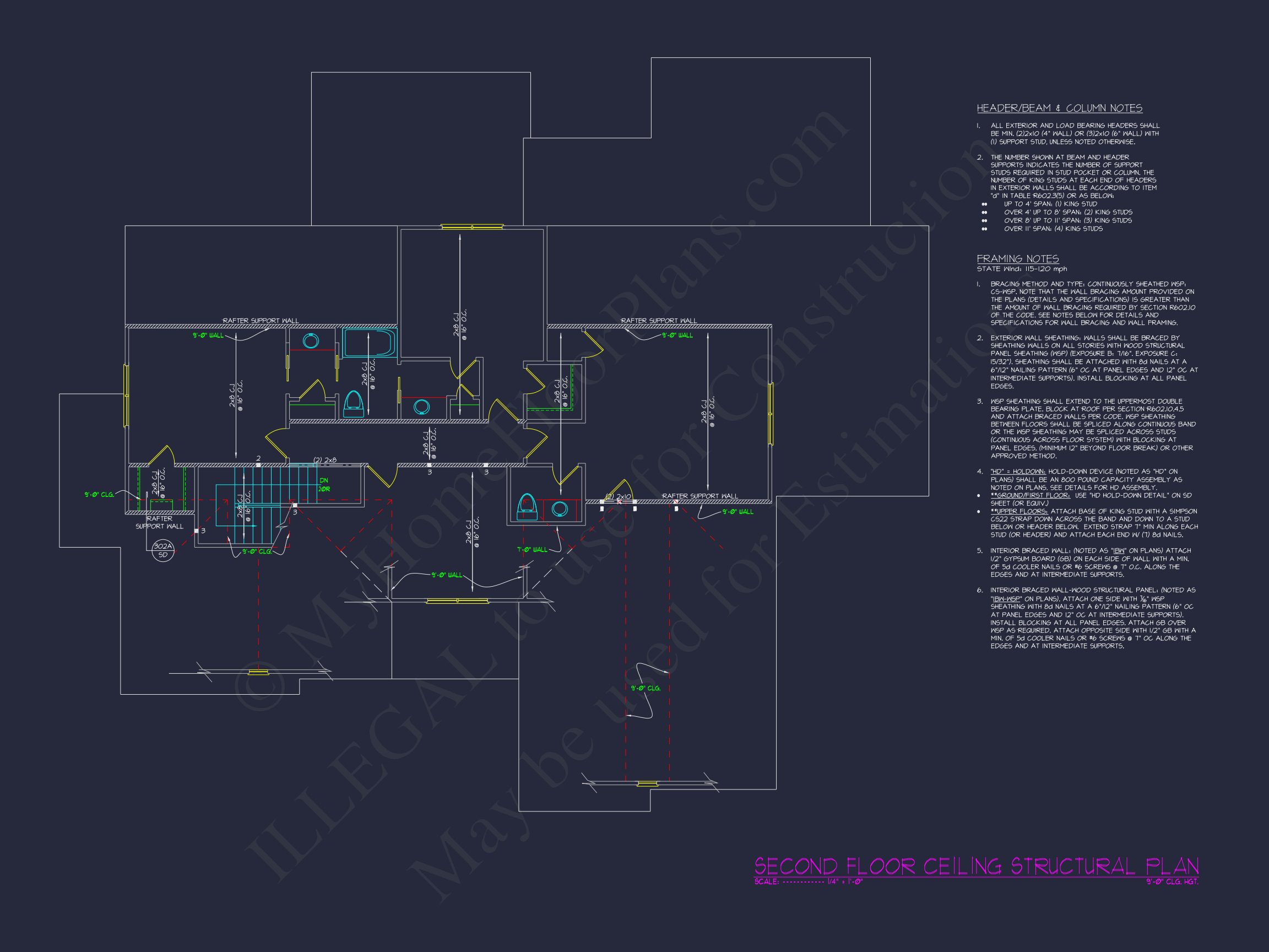 Beautiful house Floor Plan with CAD Architecture Designs