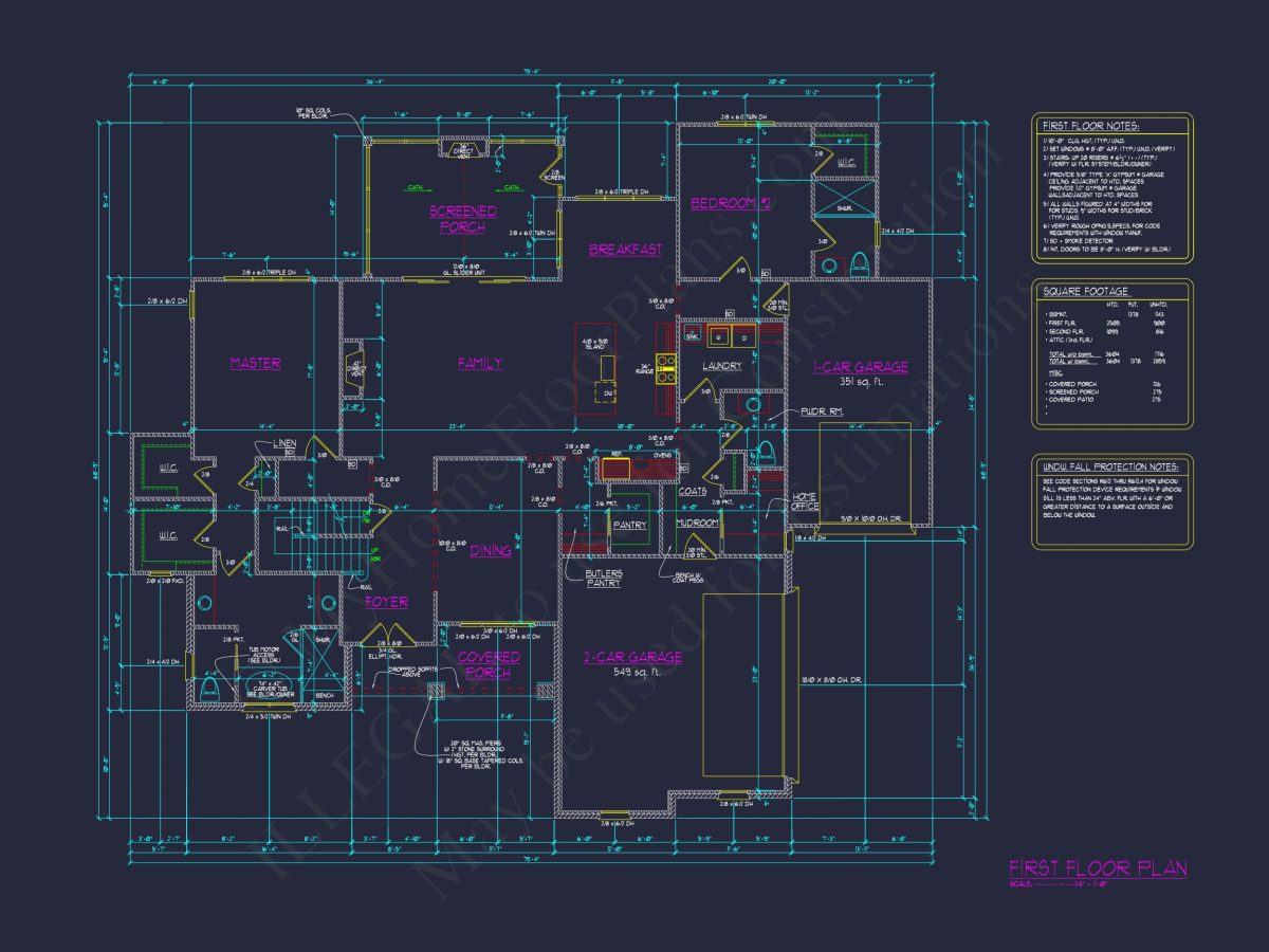 Beautiful house Floor Plan with CAD Architecture Designs