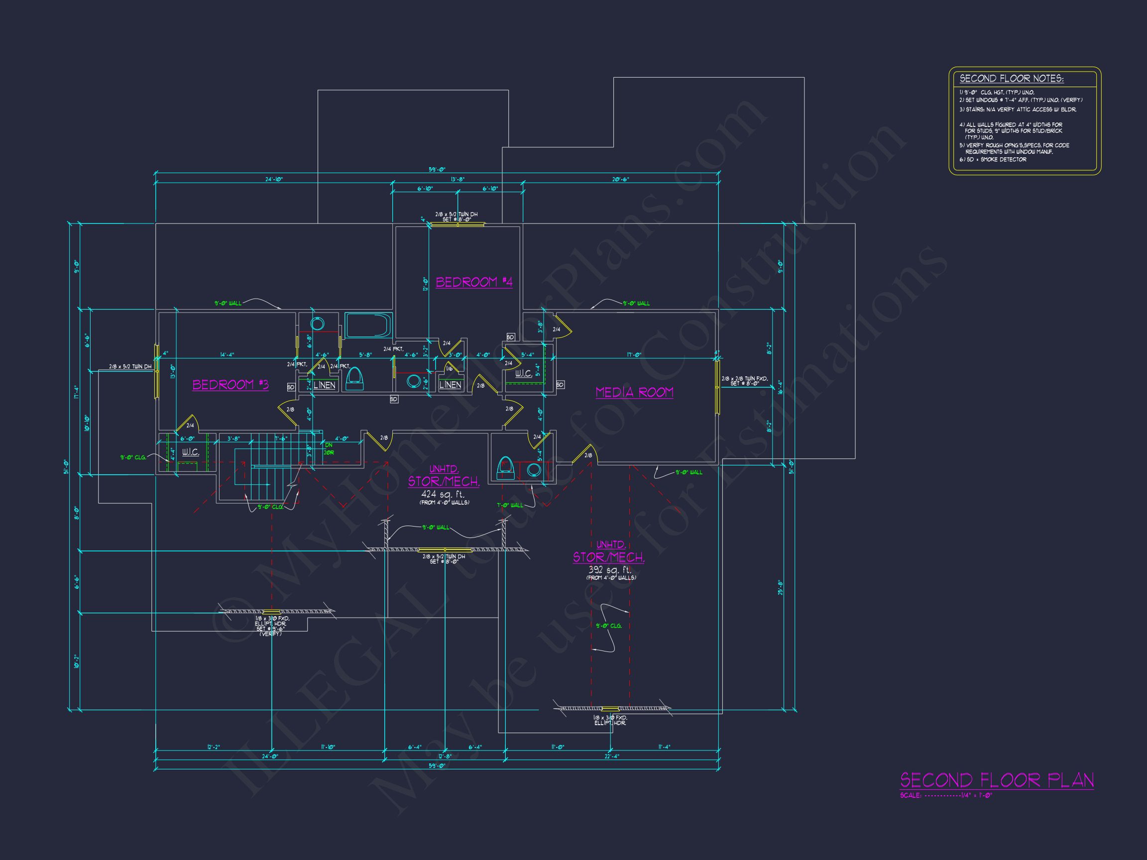 Beautiful house Floor Plan with CAD Architecture Designs